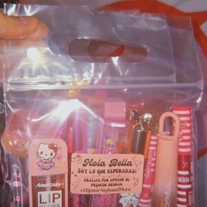 Pink and Red Lip Gloss Set